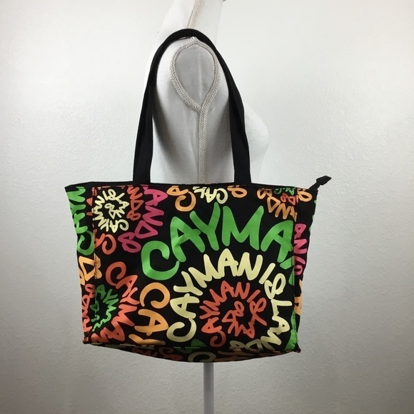 ROBIN Ruth Cayman Bag Multicolored *Beach Bag * Day Bag 🌴👙🌞 - Picture 1 of 4